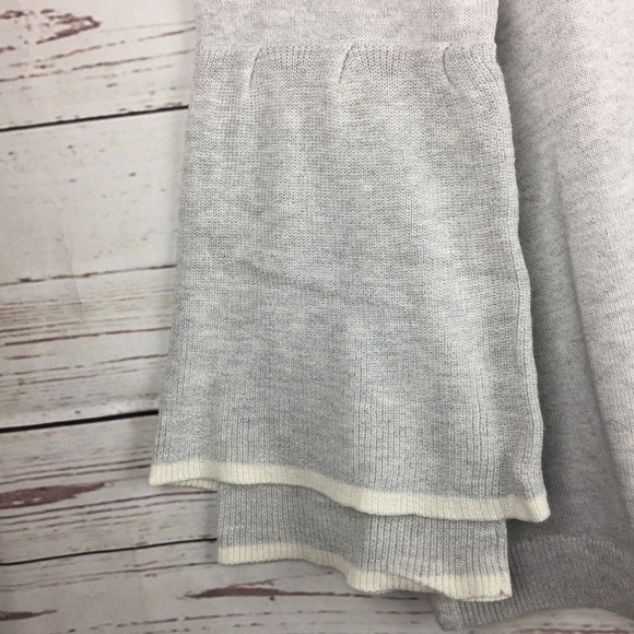 Style Co Light Grey Ruffled-Sleeve Sweater - Picture 3 of 5